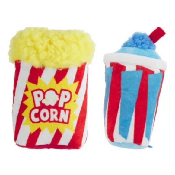 ✨NWT - BARK Junk Food Movie Bites Dog Toy✨ - Picture 4 of 4